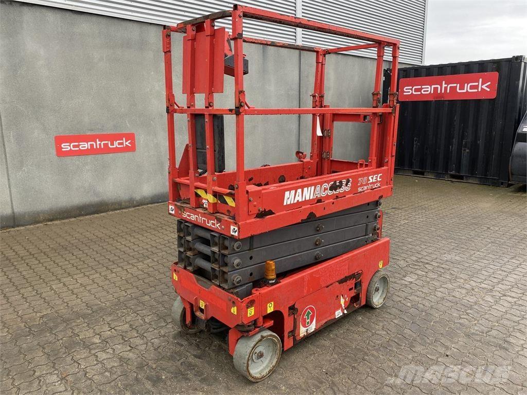 Manitou 78SEC Škaraste platforme