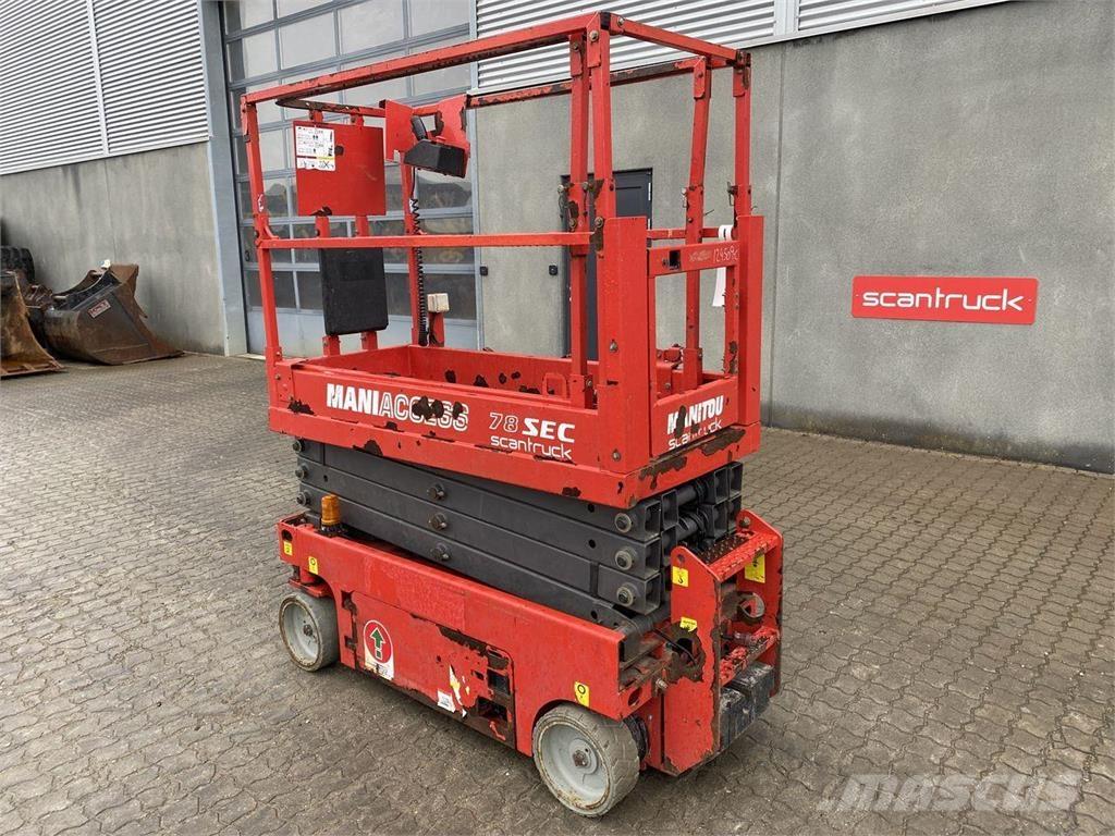 Manitou 78SEC Škaraste platforme