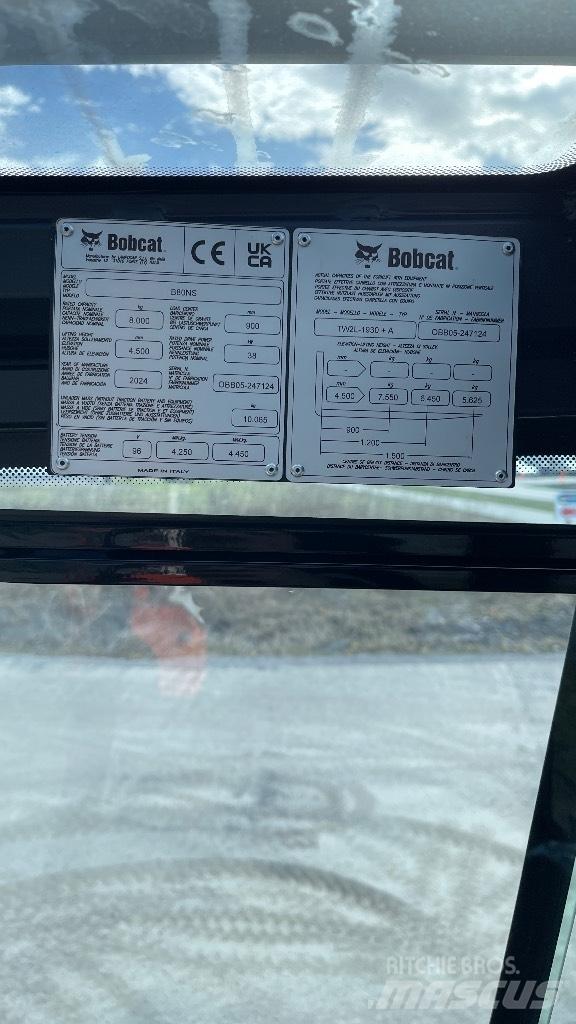 Bobcat B80NS Električni viličari