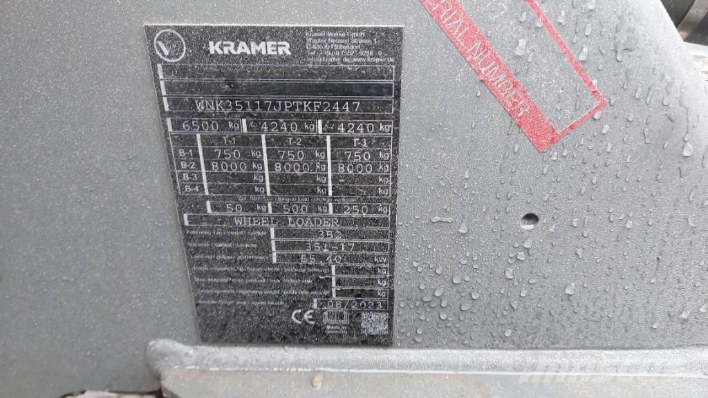 Kramer 8085T Mini utovarivači