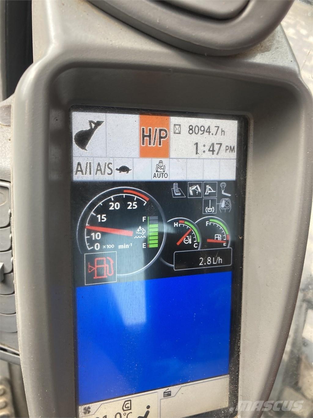 Hitachi ZX 145 W-6 Bageri na kotačima