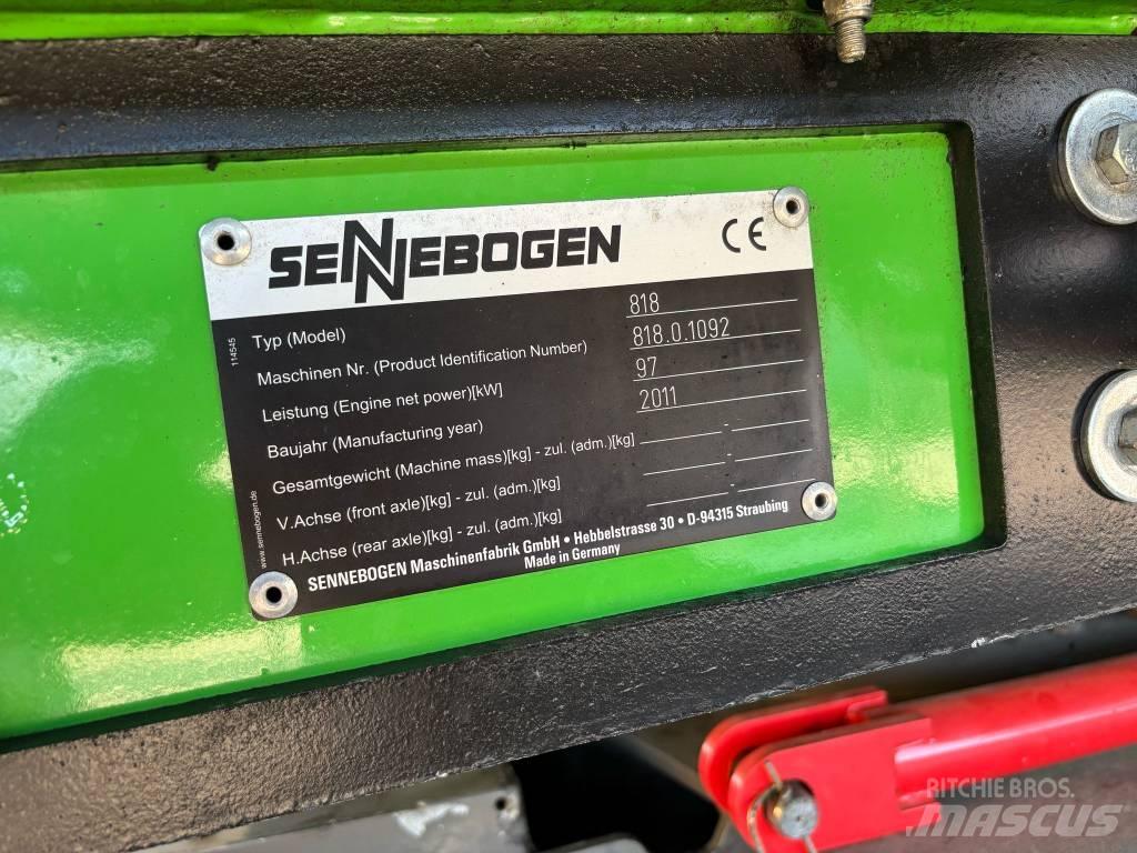 Sennebogen 818 Bageri za manipuliranje materijalom / otpadom