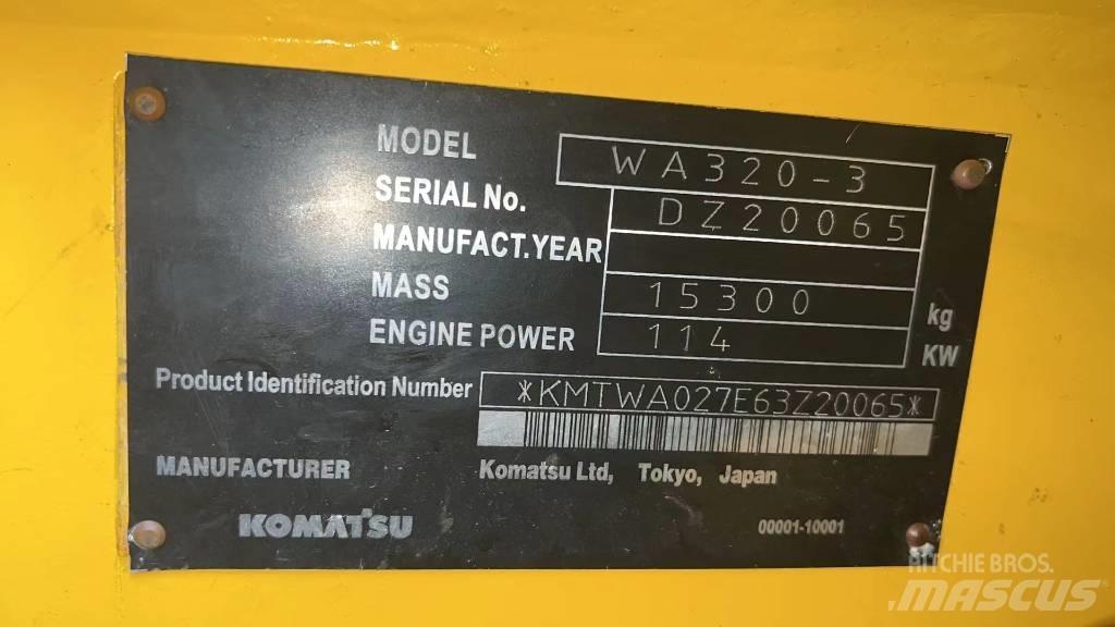 Komatsu WA320-3 Utovarivači na kotačima