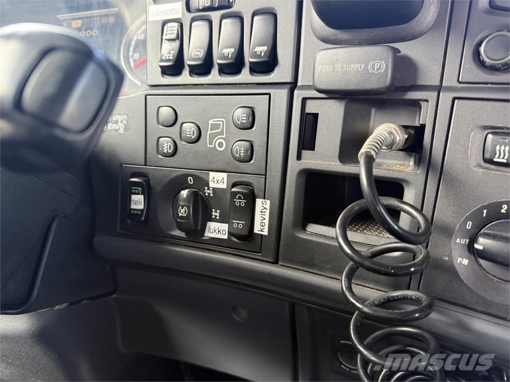 Scania R 730 8X4 Rol kiper kamioni s kukama za dizanje