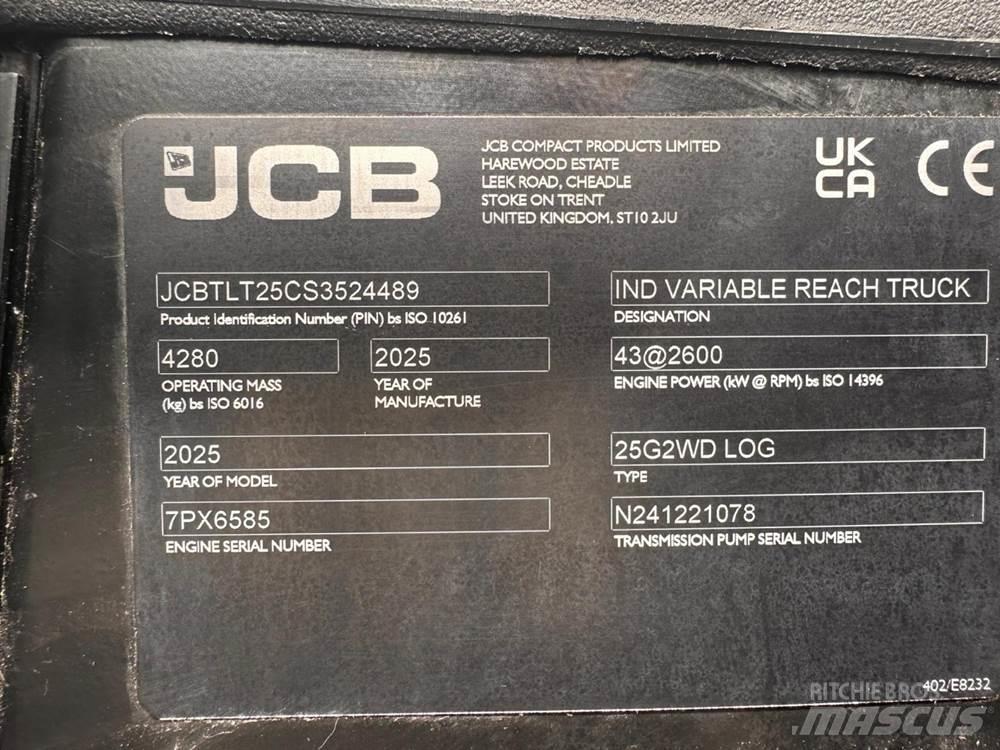 JCB TLT 25 Viličari - ostalo
