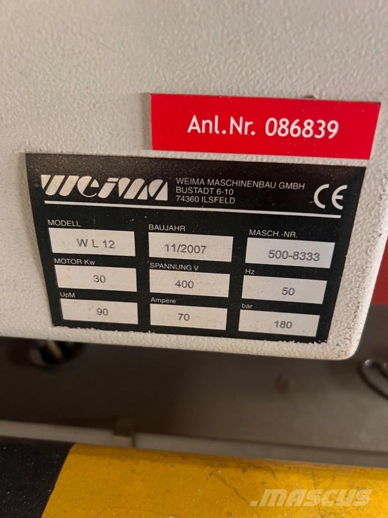 Weima HWV 3000 / WL12 Strojevi za rezanje otpada