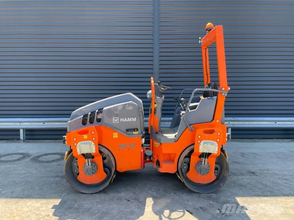 Hamm HD 12 VV Valjci sa dvojnim bubnjem