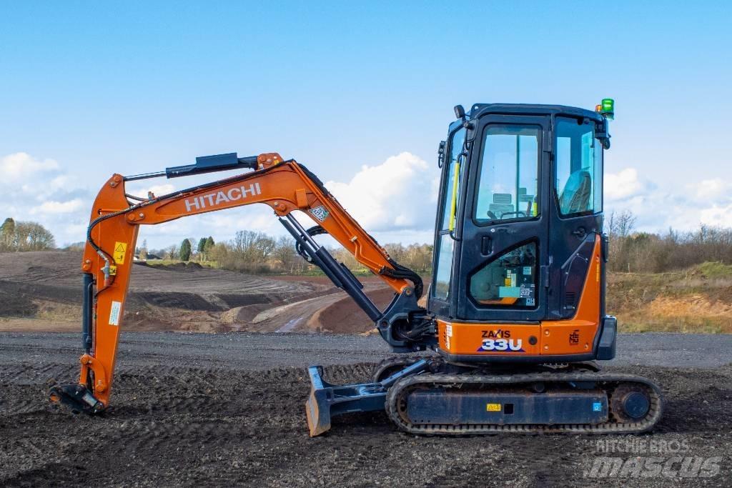 Hitachi ZX33U-6 Mini bageri <7t