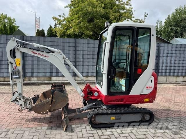 Takeuchi TB 216 Mini bageri <7t
