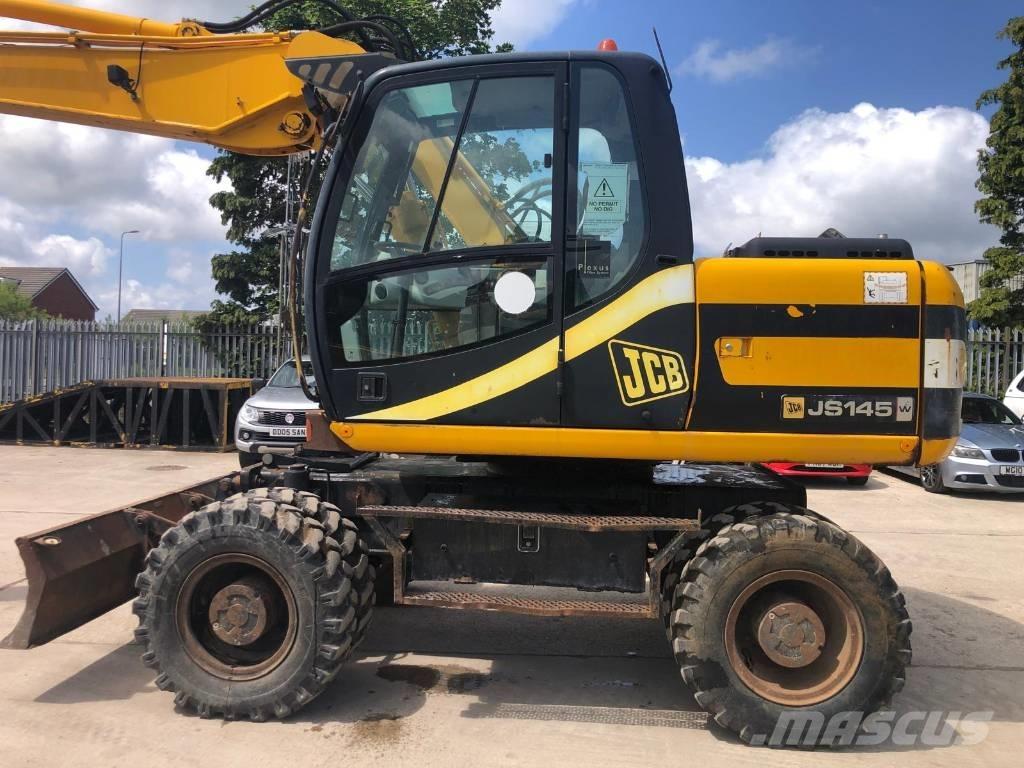 JCB JS145W Bageri na kotačima