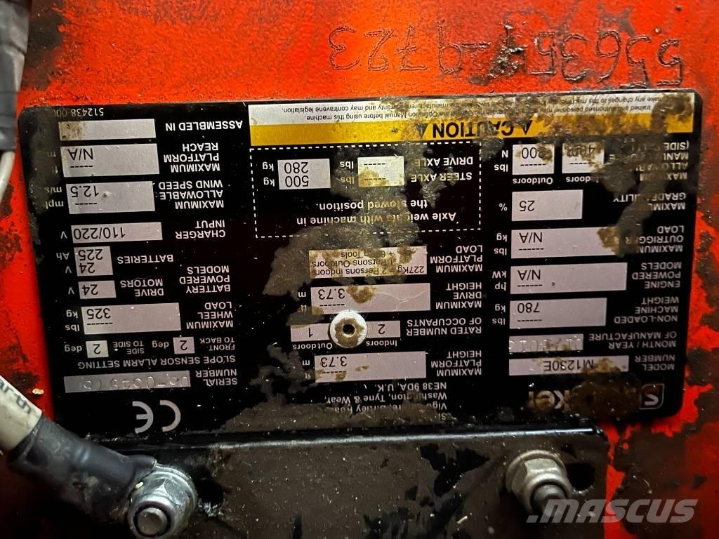 Snorkel TM 12 Vertikalne radne podizne platforme