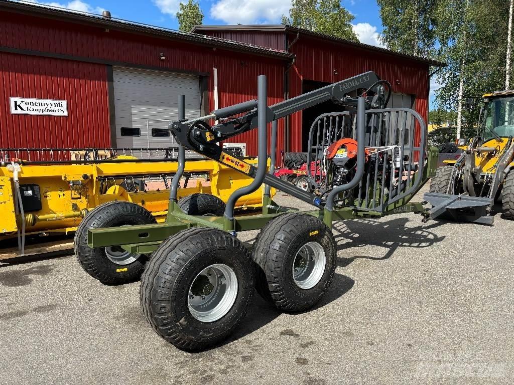 Farma T7 ja C 5.1D Šumarske prikolice