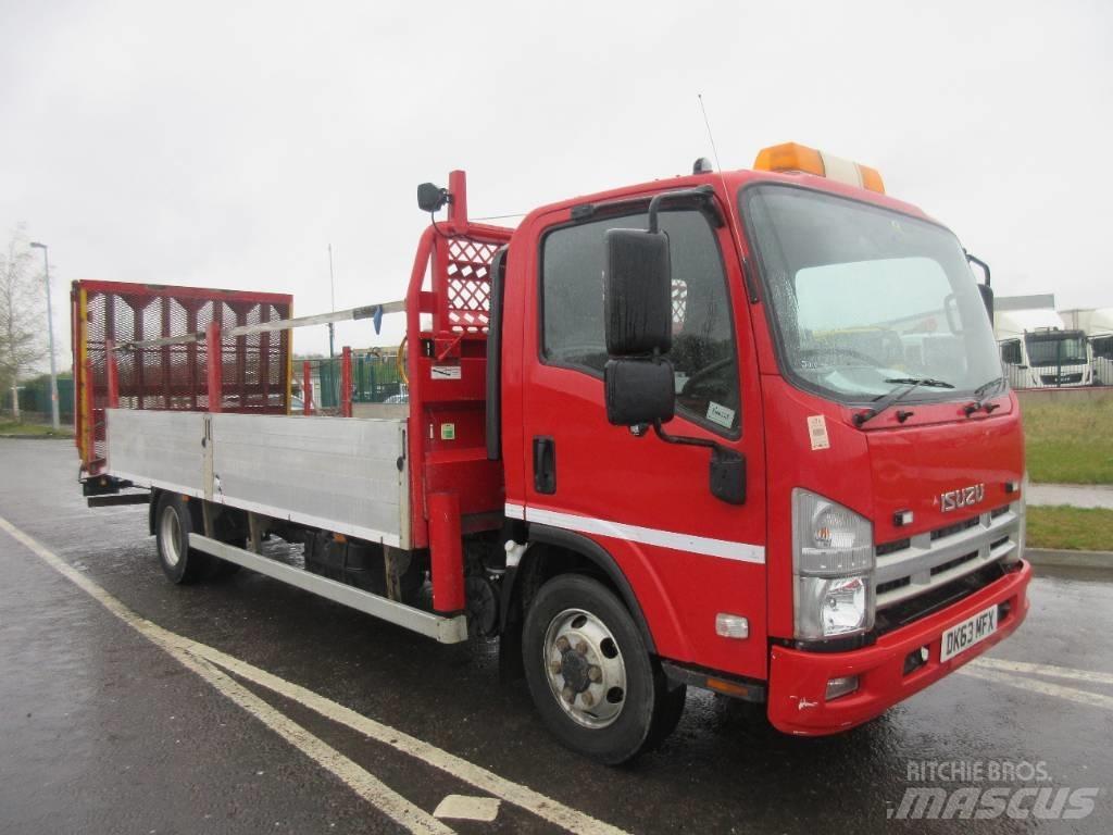 Isuzu N 75.190 Kamioni s ravnim pločom / vitlom