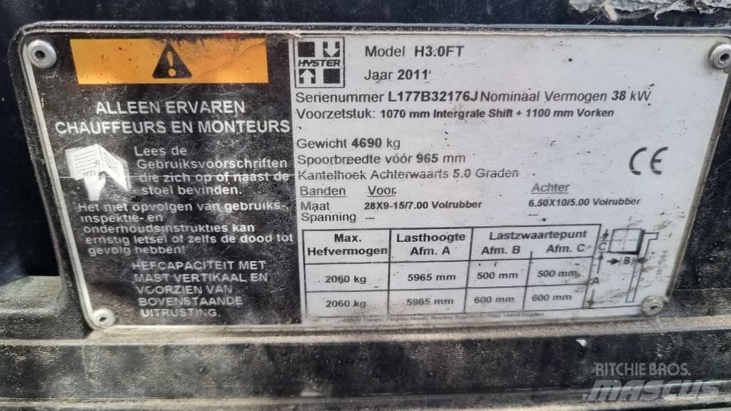 Hyster H 3.00 FT Plinski viličari