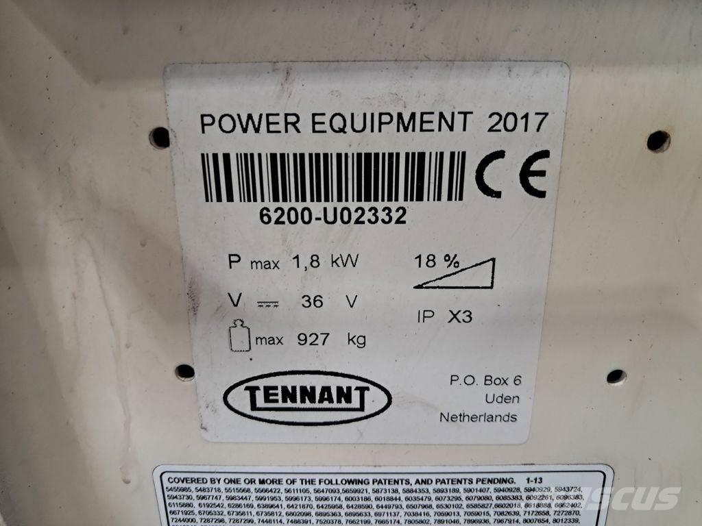 Tennant 6200 Strojevi za metenje