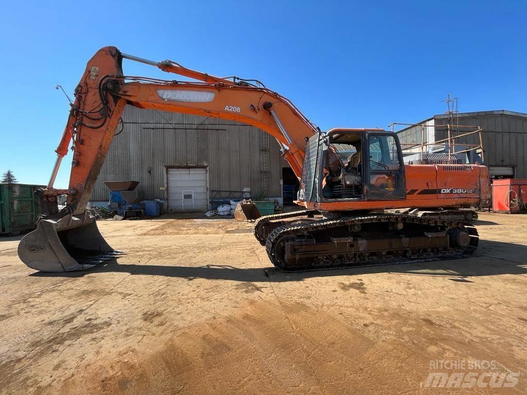 Doosan DX 380 LC Bageri gusjeničari