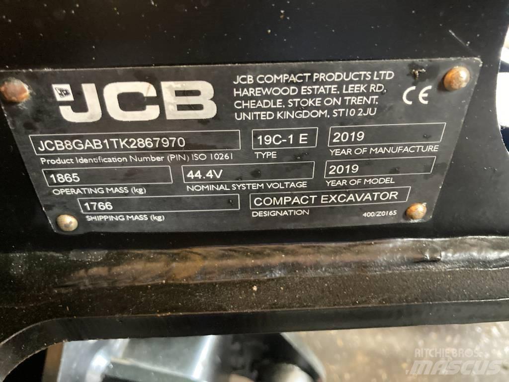JCB 19 C-IETEC Mini bageri <7t