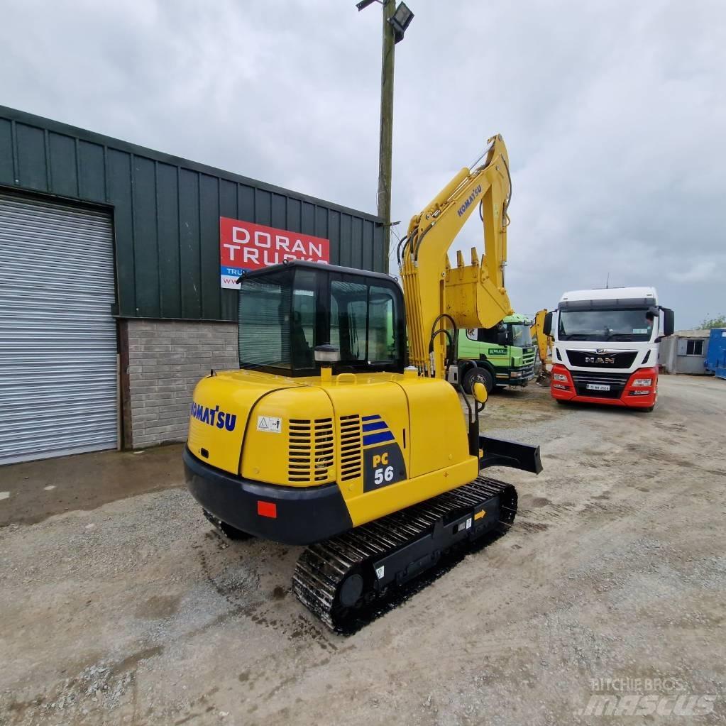 Komatsu PC56-7 Mini bageri <7t