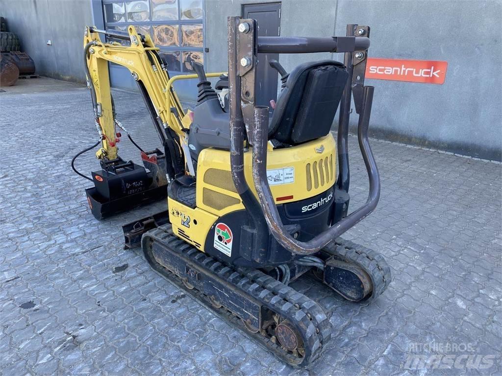 Yanmar VIO12 Bageri na kotačima