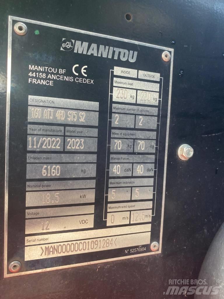 Manitou 160 ATJ Zglobne podizne platforme