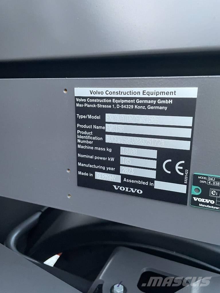 Volvo EWR 150 E Bageri na kotačima