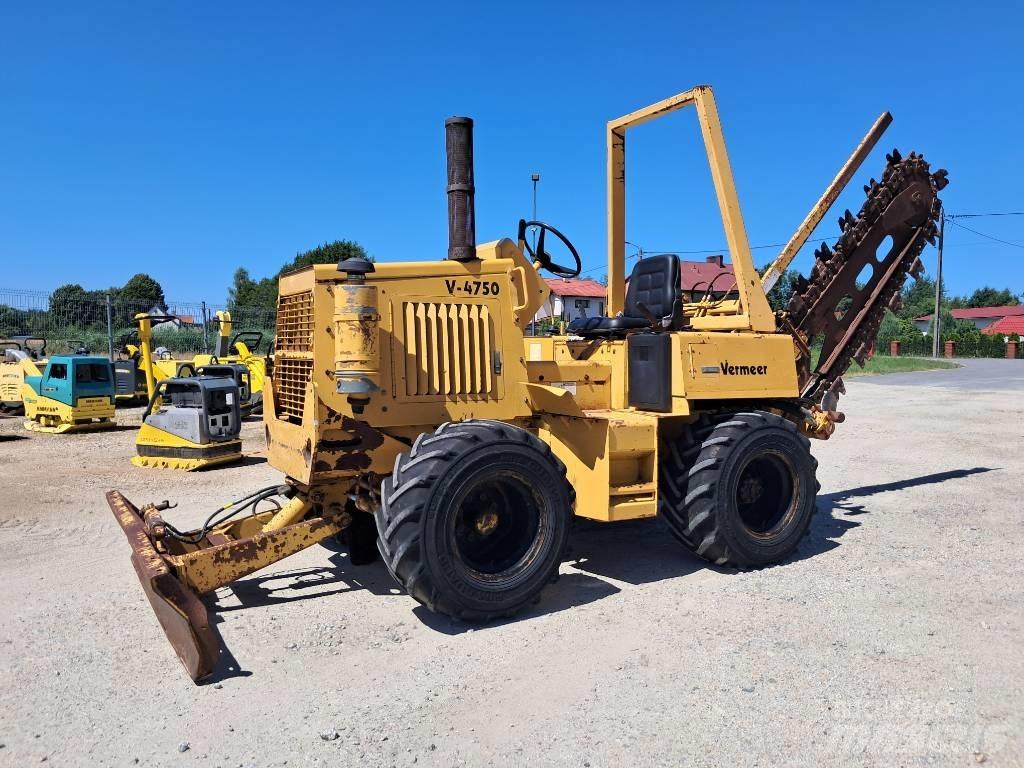Vermeer V4750 Rovokopači freze za kanale Trenčeri