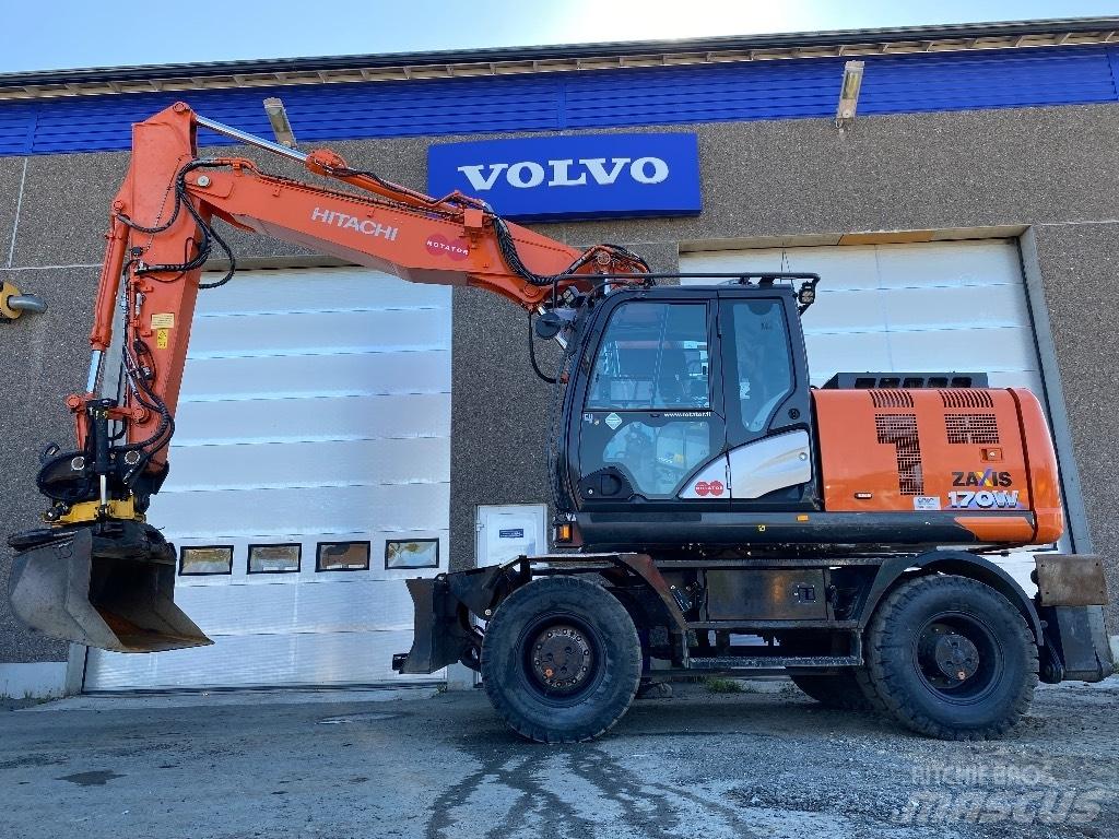 Hitachi ZX170w-6 2P Bageri na kotačima