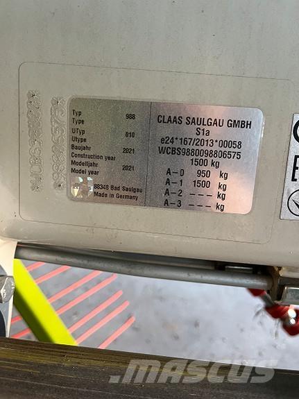 Claas Liner 2900 Sakupljači