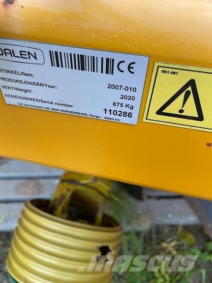 Dalen 2007 Ostali strojevi za ceste i snijeg