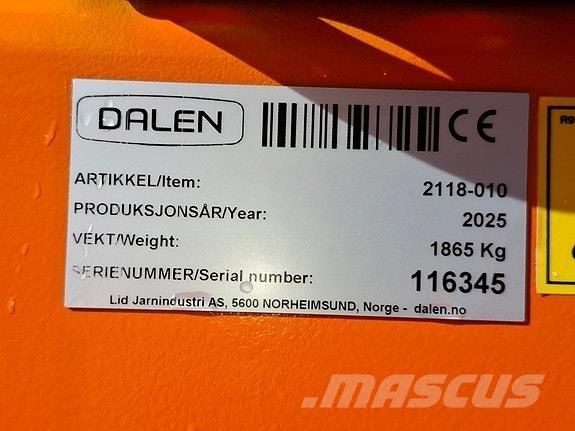 Dalen 2118 Sniježne freze