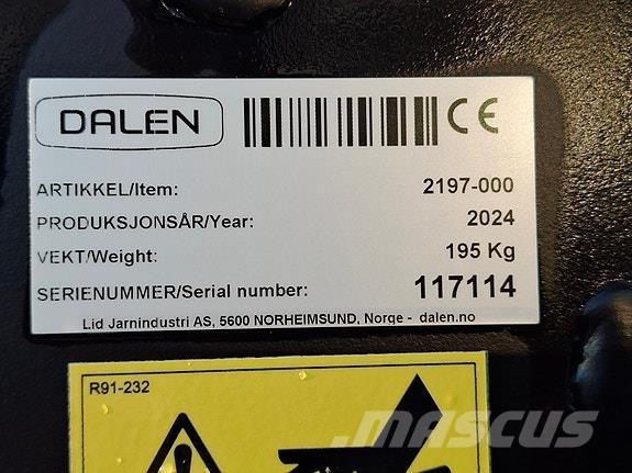 Dalen 2197 Šumarstvo – ostalo