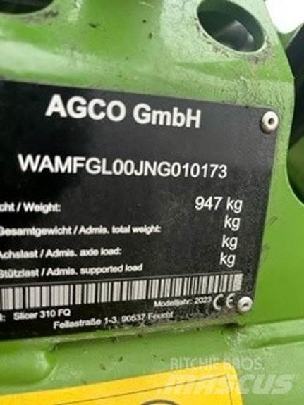 Fendt Slicer 310FQ Ostala oprema za žetvu stočne hrane