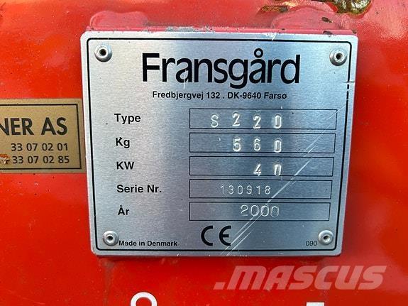 Fransgård S-220 Ostali strojevi za ceste i snijeg