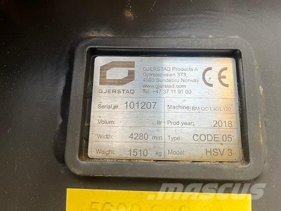 Gjerstad 420 GSV3 Sniježne daske i  plugovi