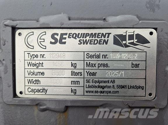  Lasterskuffe 3500L Ostale komponente