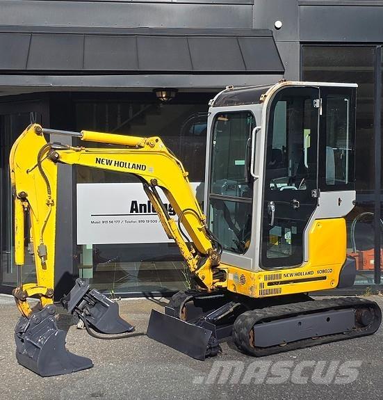 New Holland E18SR Mini bageri <7t