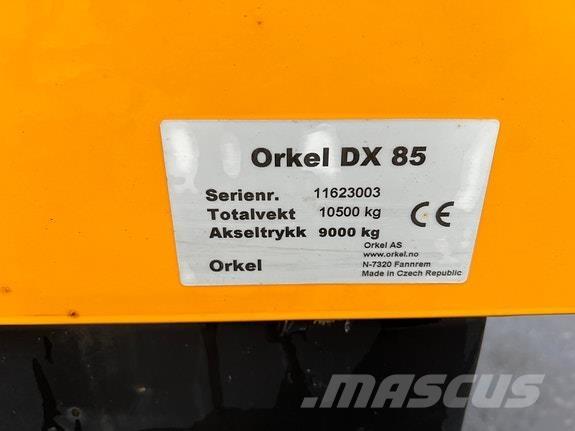 Orkel DX85 Prikolice za opće namjene