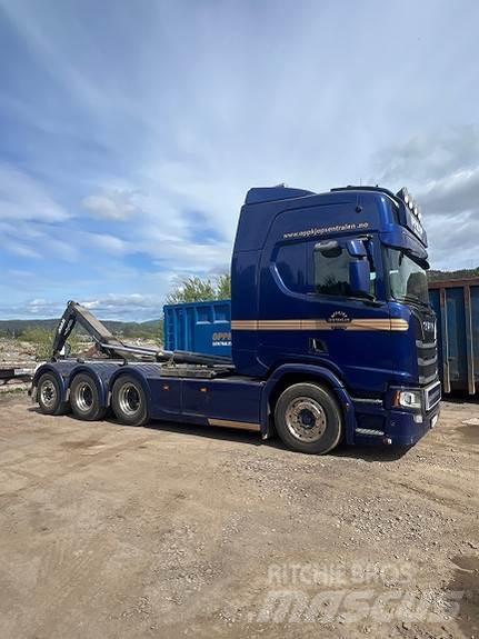 Scania R 650 Demontažnii kamioni za podizanje kabela