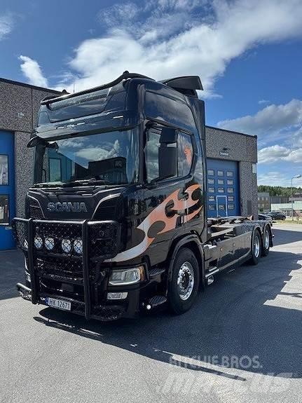 Scania R580LB6X4Nb Demontažnii kamioni za podizanje kabela