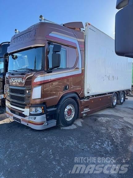 Scania R650B6X2NB Sanduk kamioni