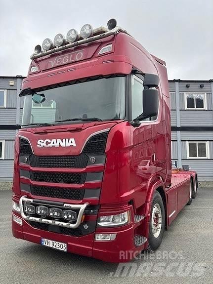 Scania S 580 Demontažnii kamioni za podizanje kabela