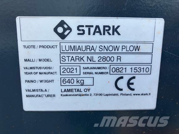 Stark NL2800R Sniježne daske i  plugovi