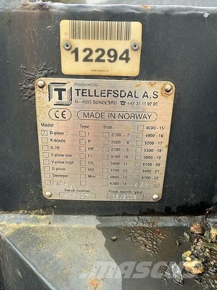 Tellefsdal D3600 Ostali strojevi za ceste i snijeg