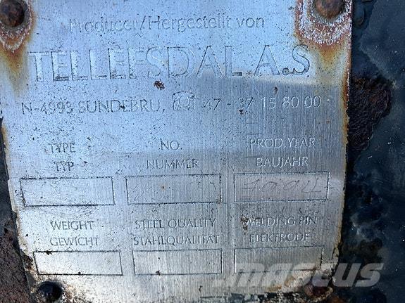 Tellefsdal K3000P Sniježne daske i  plugovi