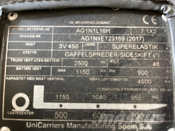 TMC FTB16 52824. Dizelski viličari