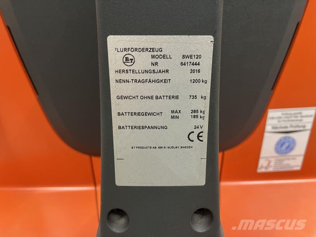 BT SWE 120 Ručni električni viličar