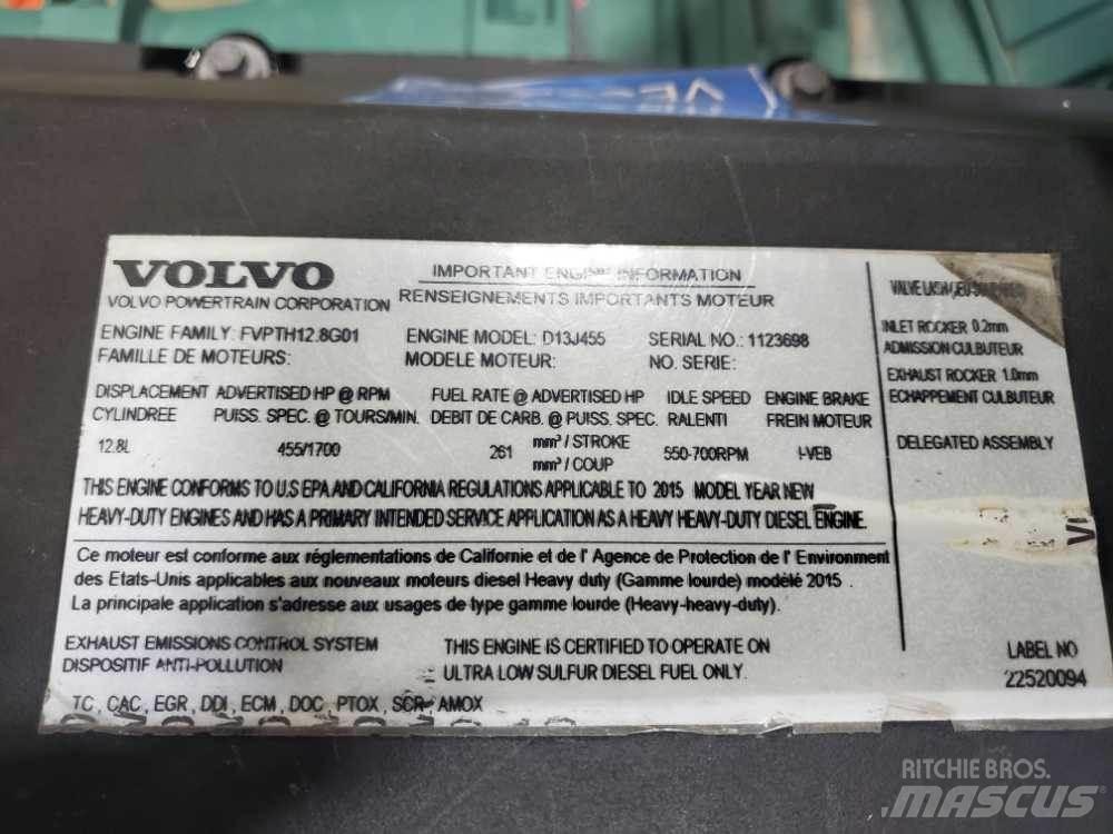 Volvo D13J Motori