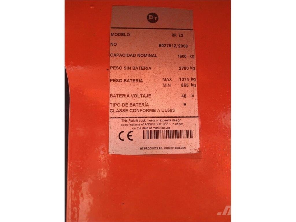 BT RRB2/E2 Rukovanje materijalom – ostalo