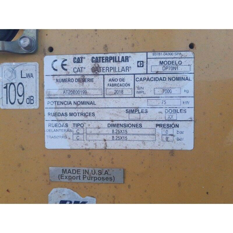 CAT DP70N1 Dizelski viličari