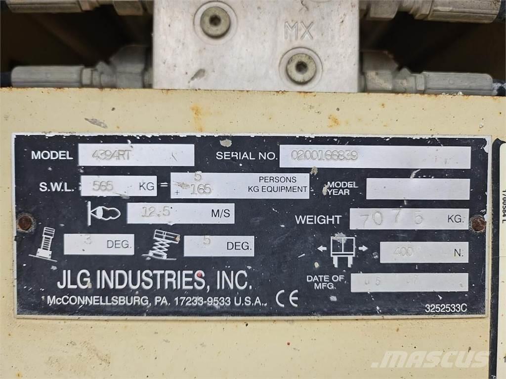 JLG 4394RT Škaraste platforme